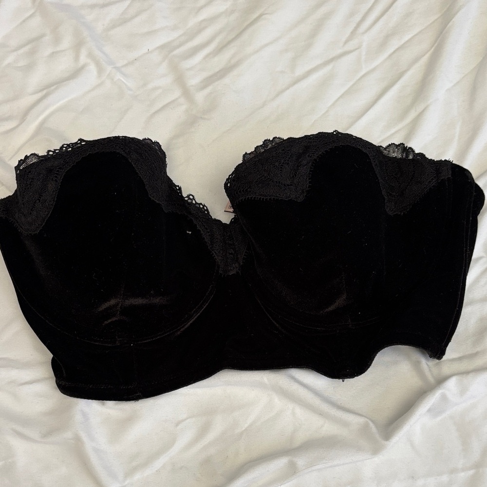 Victoria's Secret Black Lace Bandeau